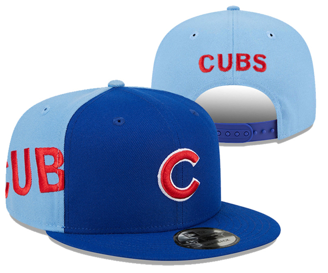Chicago Cubs Stitched Snapback Hats 036